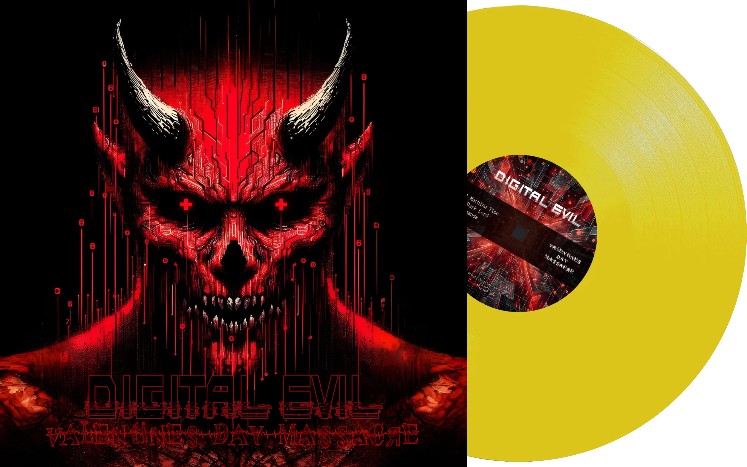 Digital Evil vinyl